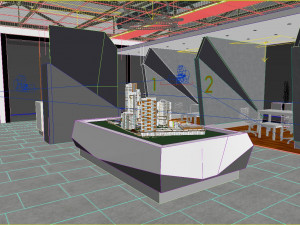 Sales office Modèle 3D