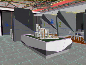 Sales office 3D Model