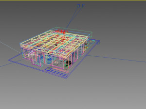 Sales office Modèle 3D