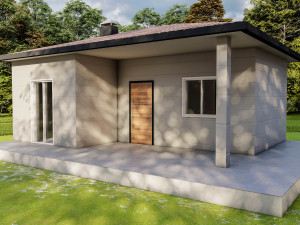 Small simple house 3D Model