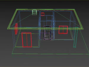 Small simple house 3D Model
