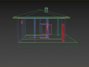 Small simple house Modèle 3D