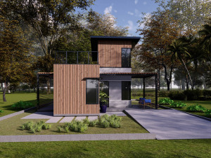 Container house 3D Model