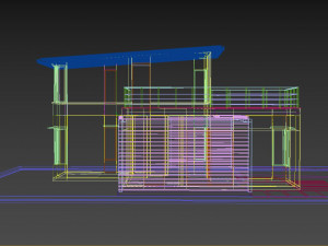 Container house Modello 3D