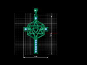 Cross 3D Print Model
