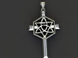 Cross 3D Print Model