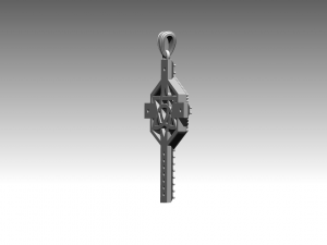 Cross Model Cetak 3D