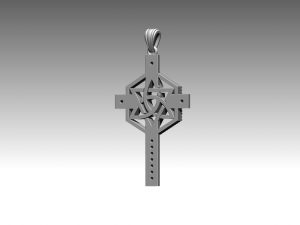 Cross Model Cetak 3D