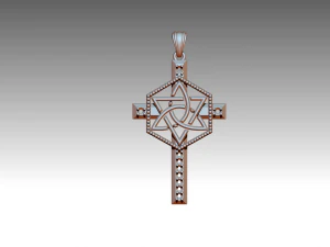 Cross 3D Print Model