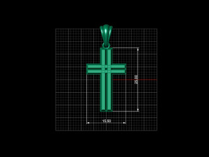 Cross 3D 프린트 모델