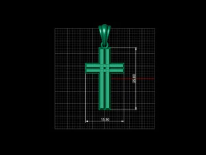 Cross 3D Print Model