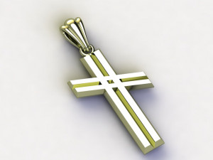 Jesus cross 3Dプリントモデル