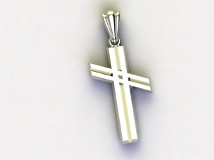 Jesus cross 3D प्रिंट मॉडल