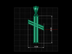 Jesus cross 3D प्रिंट मॉडल