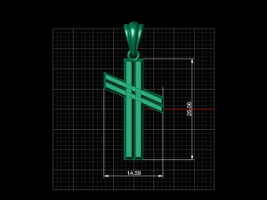 Jesus cross 3D Print Model
