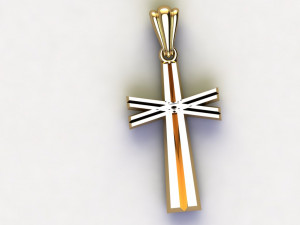 Cross Model Cetak 3D