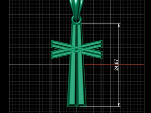 Cross 3D Print Model