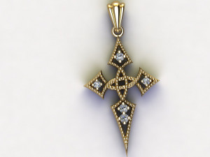 Cross 3D Print Model