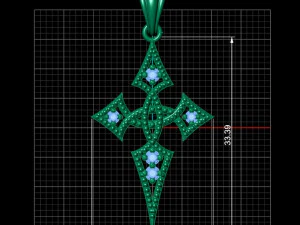 Cross 3D Print Model
