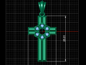 Cross 3D Print Model