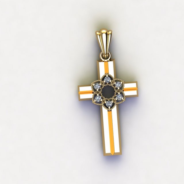 Cross 3D प्रिंट मॉडल .c4d .max .obj .3ds .fbx .stl .blend 