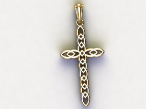 Cross Model Cetak 3D