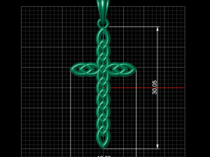 Cross 3D 프린트 모델