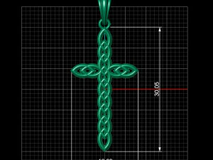Cross 3D Print Model
