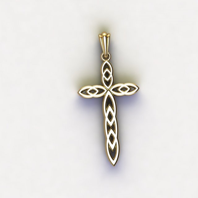 Cross 3D-printmodel .c4d .max .obj .3ds .fbx .stl .blend 