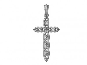 Cross 3D-printmodel