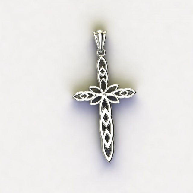 Cross Modello di stampa 3D .c4d .max .obj .3ds .fbx .stl .blend