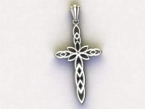 Cross Model Cetak 3D