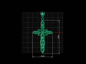 Cross 3D Print Model
