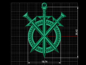 Jewellery 3Dプリントモデル