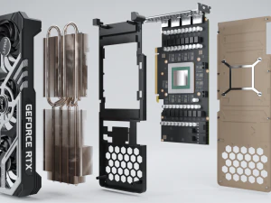 Palit GamingPro GeForce RTX 3080TI 3D Model