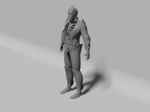 Armored Skillet 3D Model