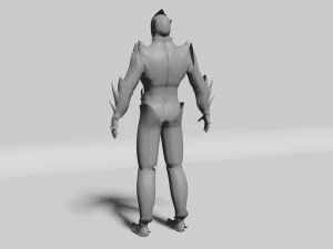 Armored Skillet 3D Model