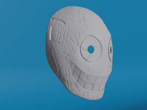 Mask of a maniac 3D Model