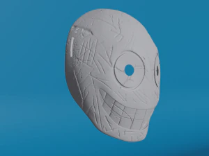 Bir manyağın maskesi 3D Model