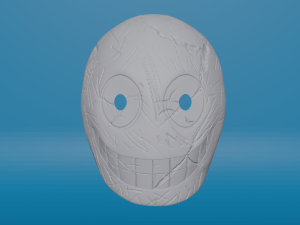 Mask of a maniac Modèle 3D