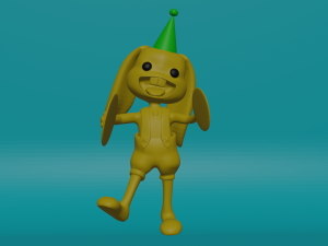 Funny rabbit 3D Model