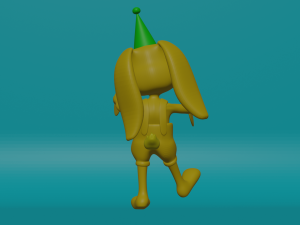 Funny rabbit 3D Модель