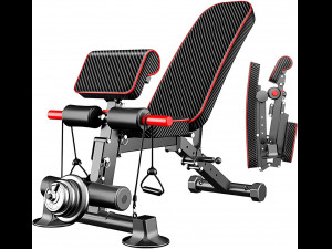 Adjustable Folding Weight Bench 3D Model