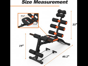 Folding Weight Bench Model 3D