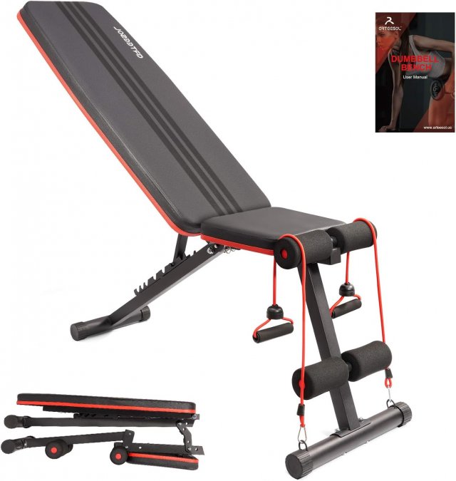 Adjustable Weight Bench Model 3D .c4d .max .obj .3ds .fbx .stl .blend 