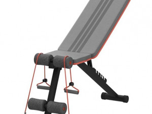 Adjustable Weight Bench Model 3D