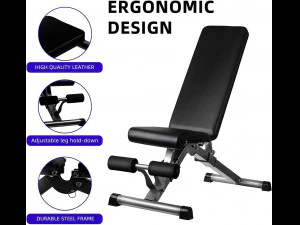 Weight Bench Adjustable Home 3D Model