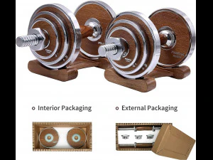 Steel with Walnut Handle 3D Model