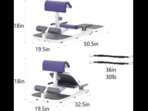 Multi-Function Deep Sissy Squat 3D Модель