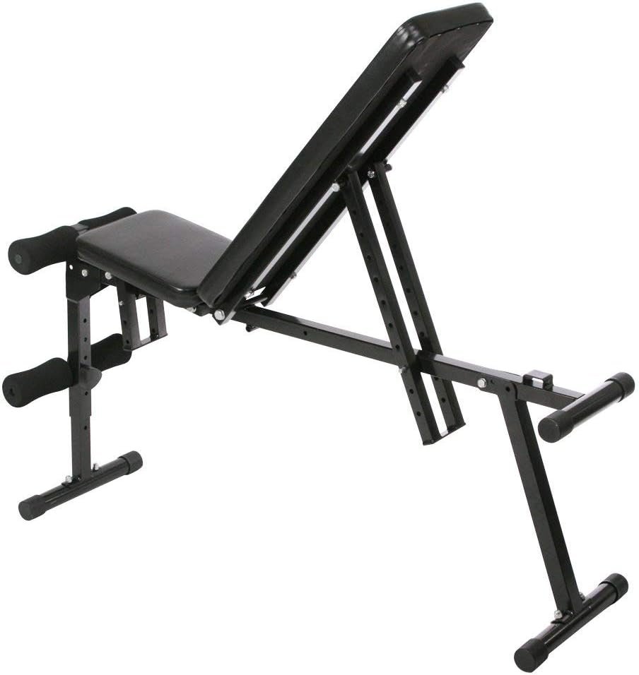 Banc musculation pliable et inclinable - Best Fitness